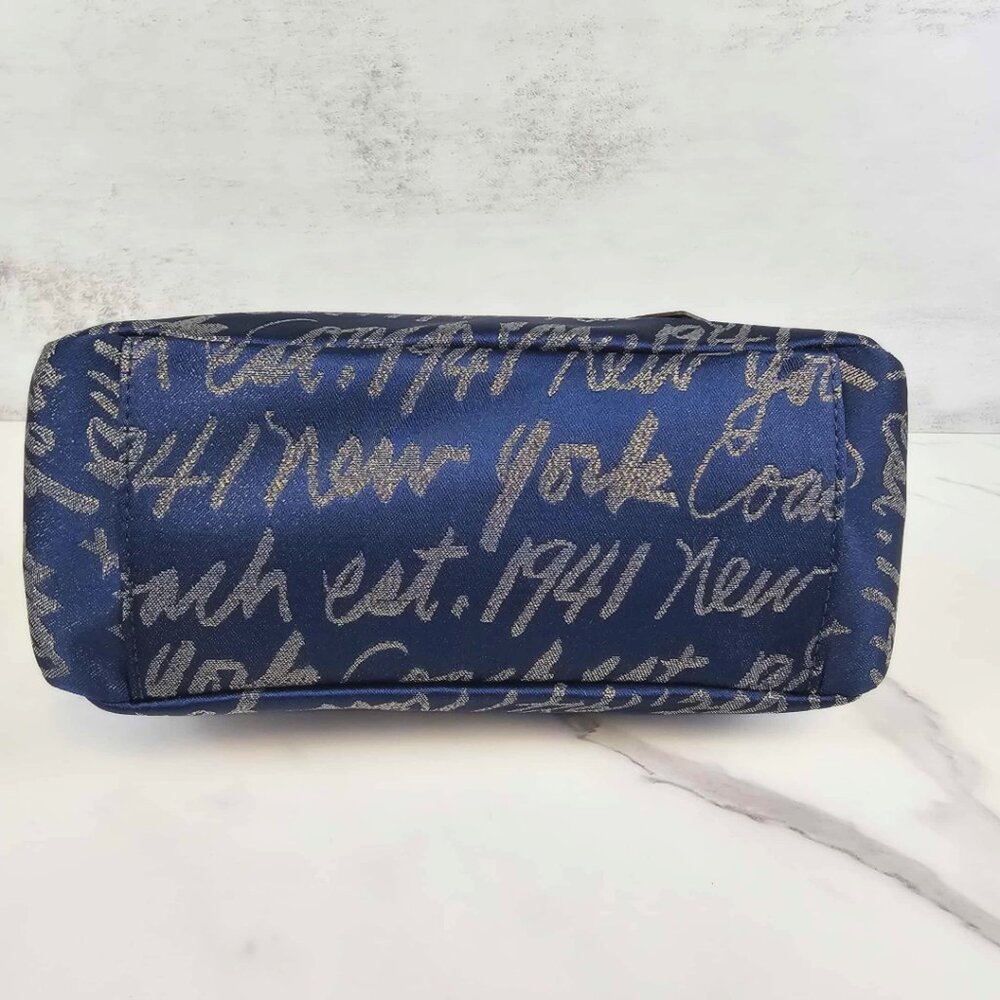 Coach Poppy New York Script Y2K Baguette Shoulder Bag - Picture 11 of 11